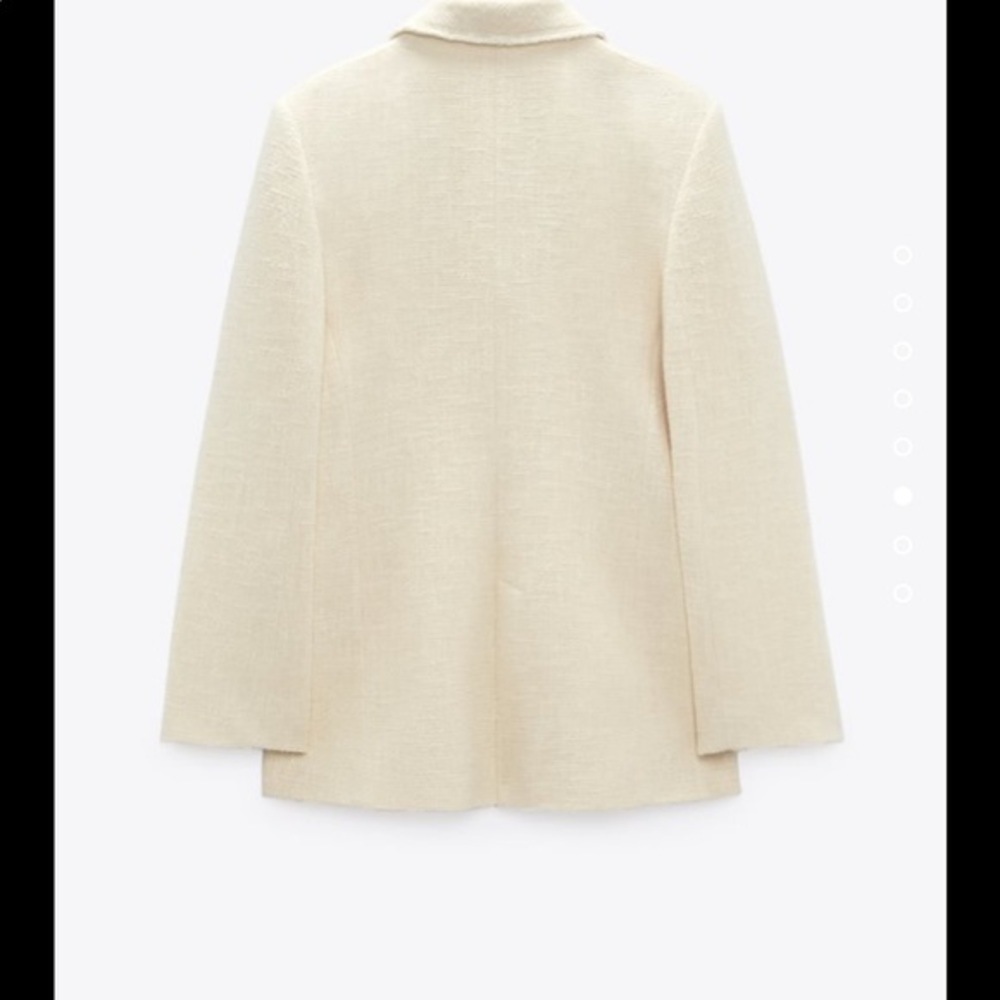 Zara textured pocket blazer - Picture 6 of 9